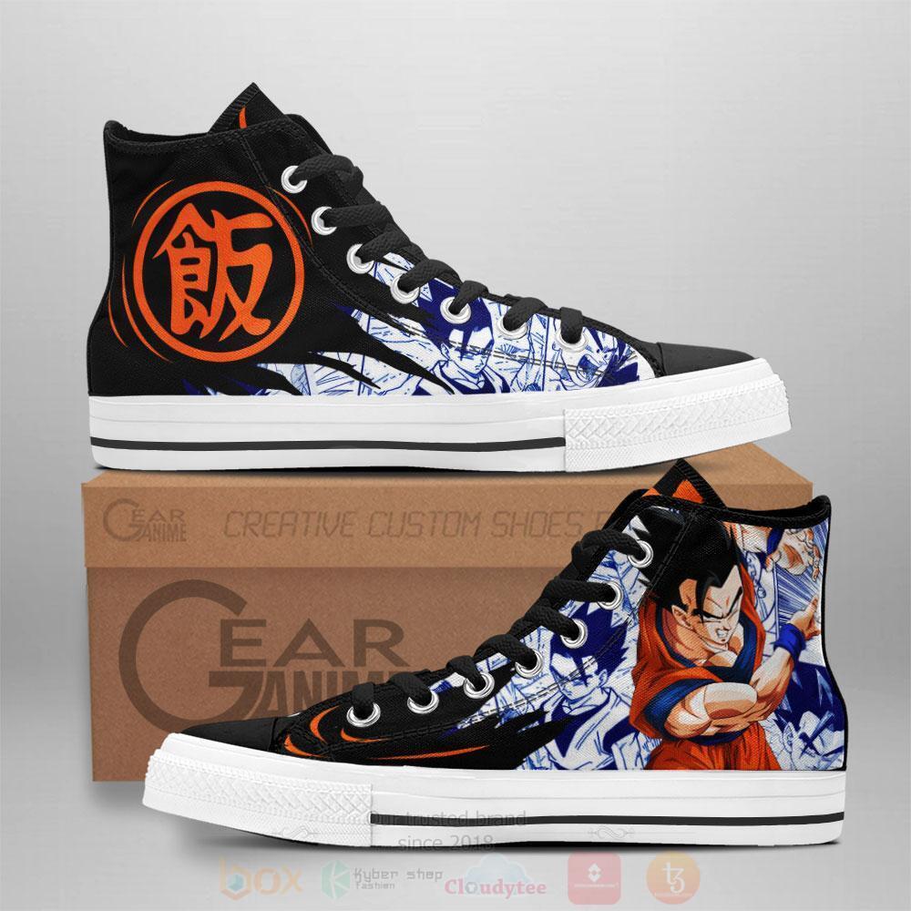 Anime_Dragon_Ball_Gohan_High_Top_Canvas_Shoes