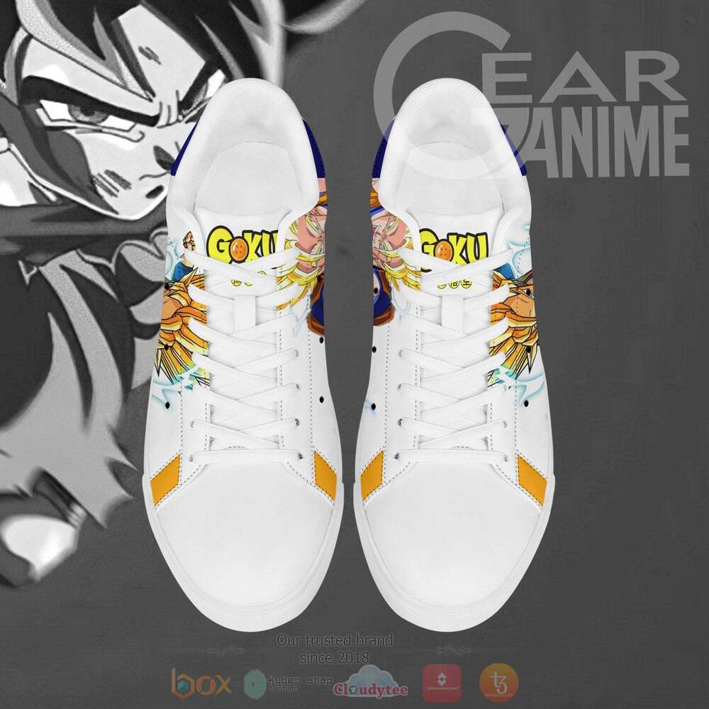 Anime_Dragon_Ball_Goku_SSJ_Skate_Shoes_1
