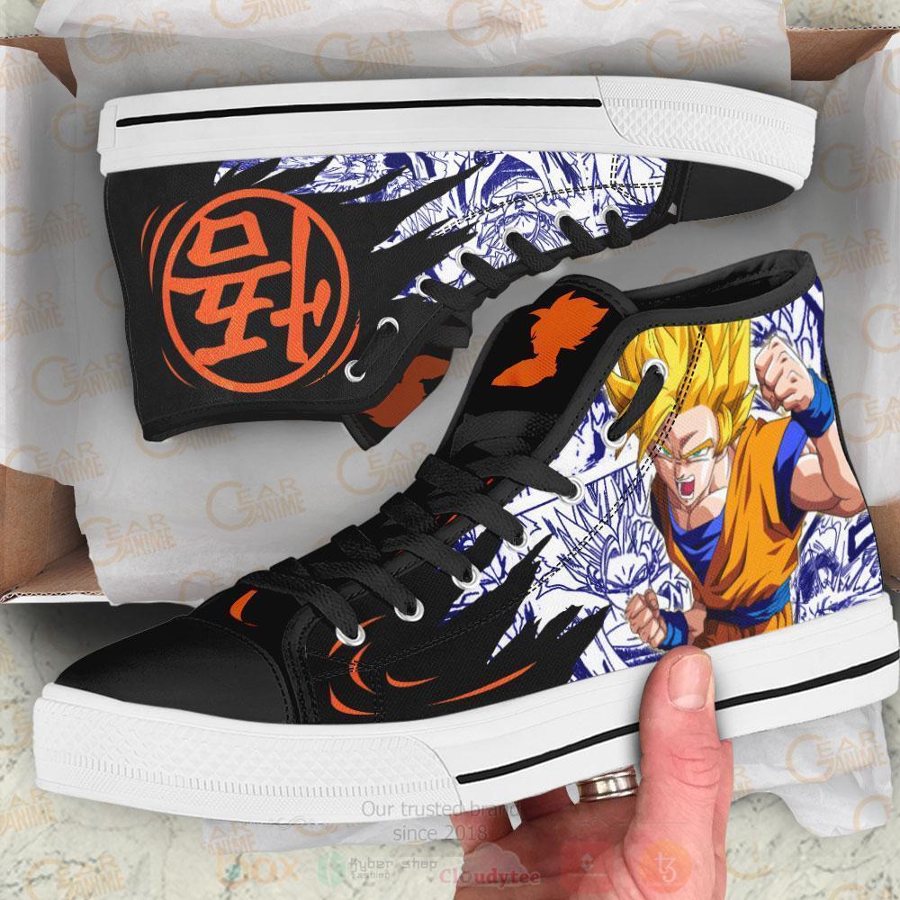 Anime_Dragon_Ball_Goku_Super_Saiyan_High_Top_Canvas_Shoes_1
