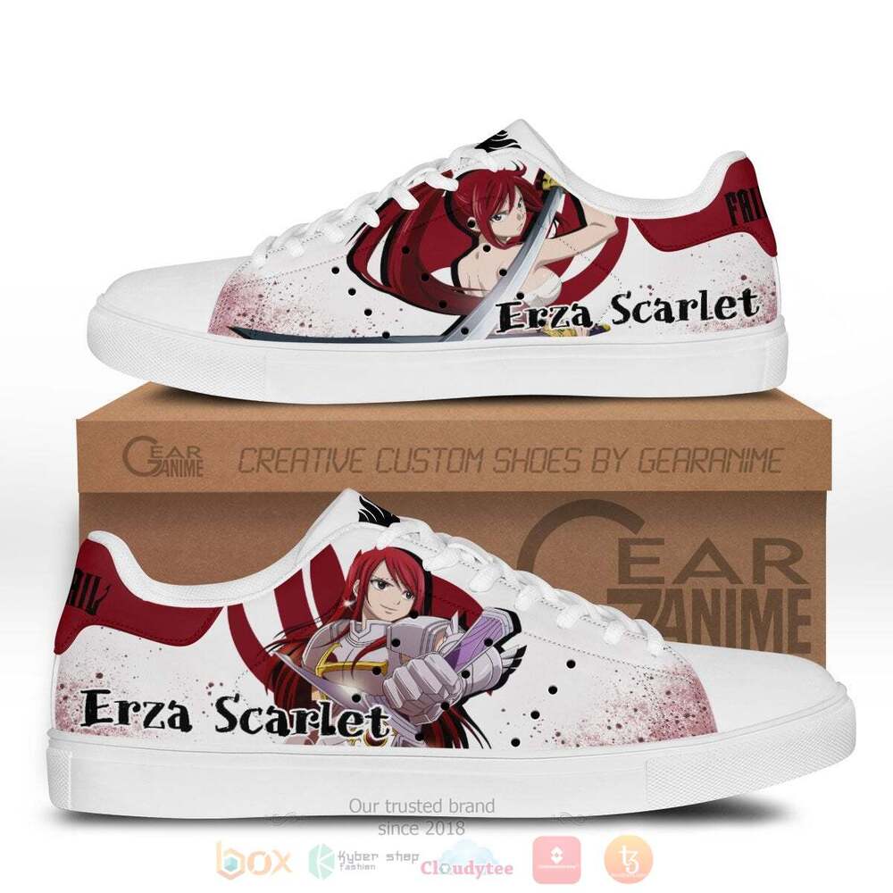 Anime_Fairy_Tail_Erza_Scarlet_Skate_Shoes