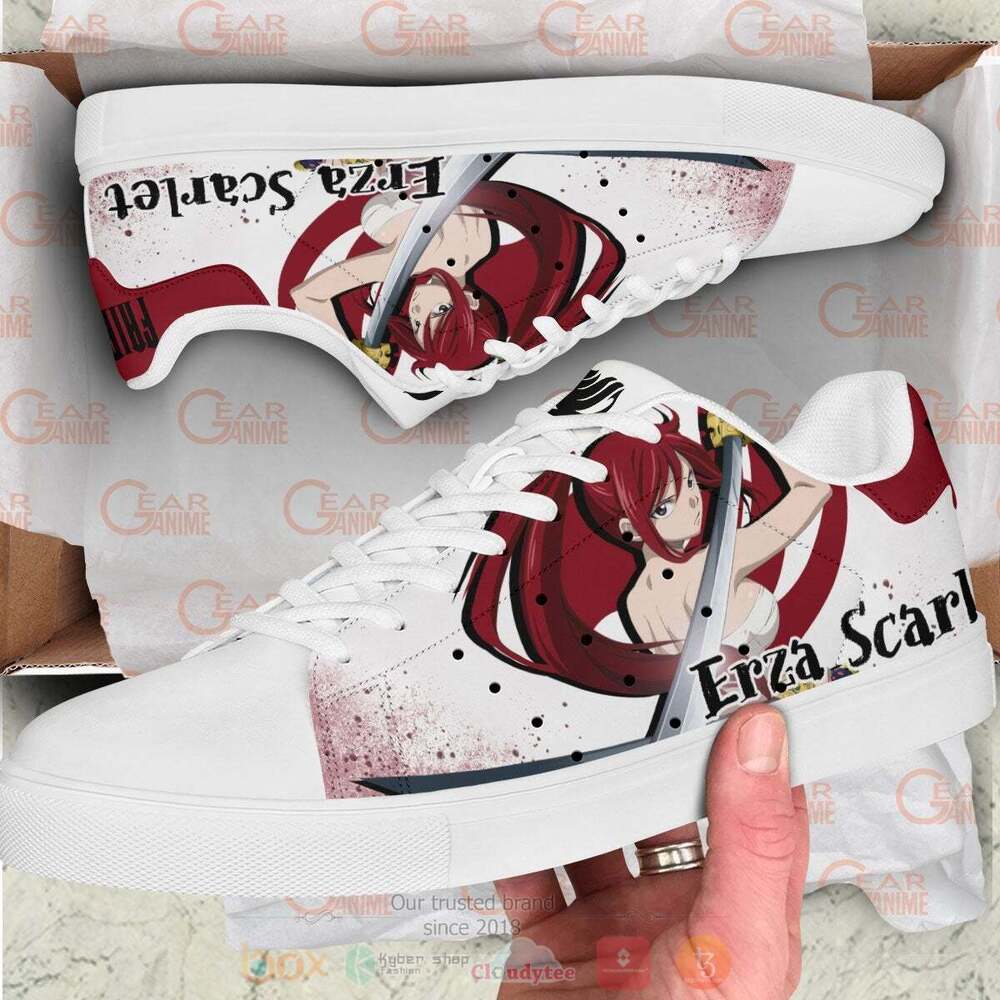 Anime_Fairy_Tail_Erza_Scarlet_Skate_Shoes_1