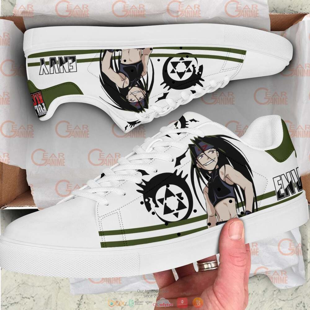 Anime_Fullmetal_Alchemist_Envy_Skate_Stan_Smith_Shoes_1