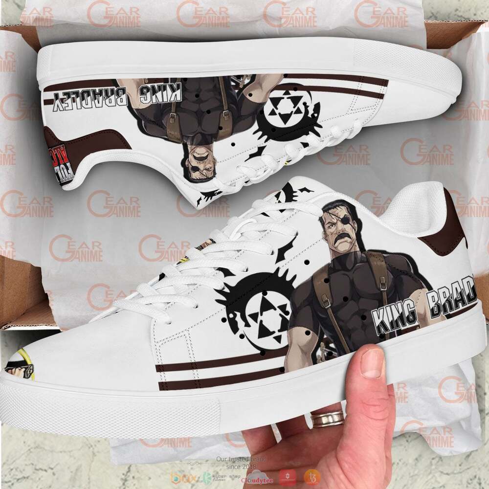 Anime_Fullmetal_Alchemist_King_Bradley_Skate_Stan_Smith_Shoes_1