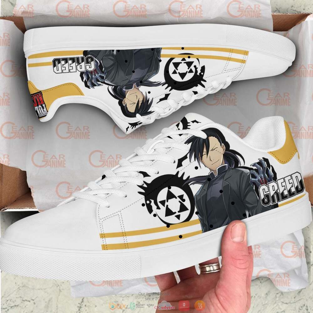 Anime_Fullmetal_Alchemist_Ling_Yao_Skate_Stan_Smith_Shoes_1