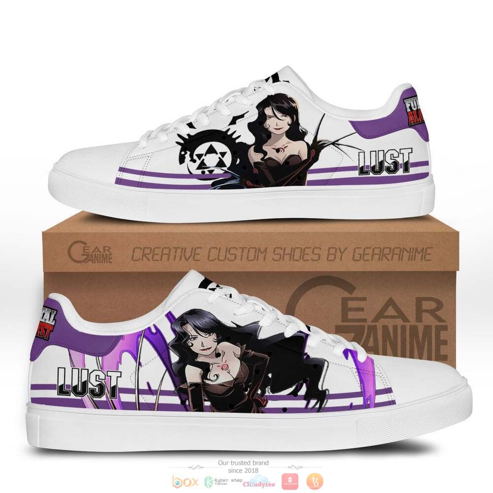 Anime_Fullmetal_Alchemist_Lust_Skate_Stan_Smith_Shoes