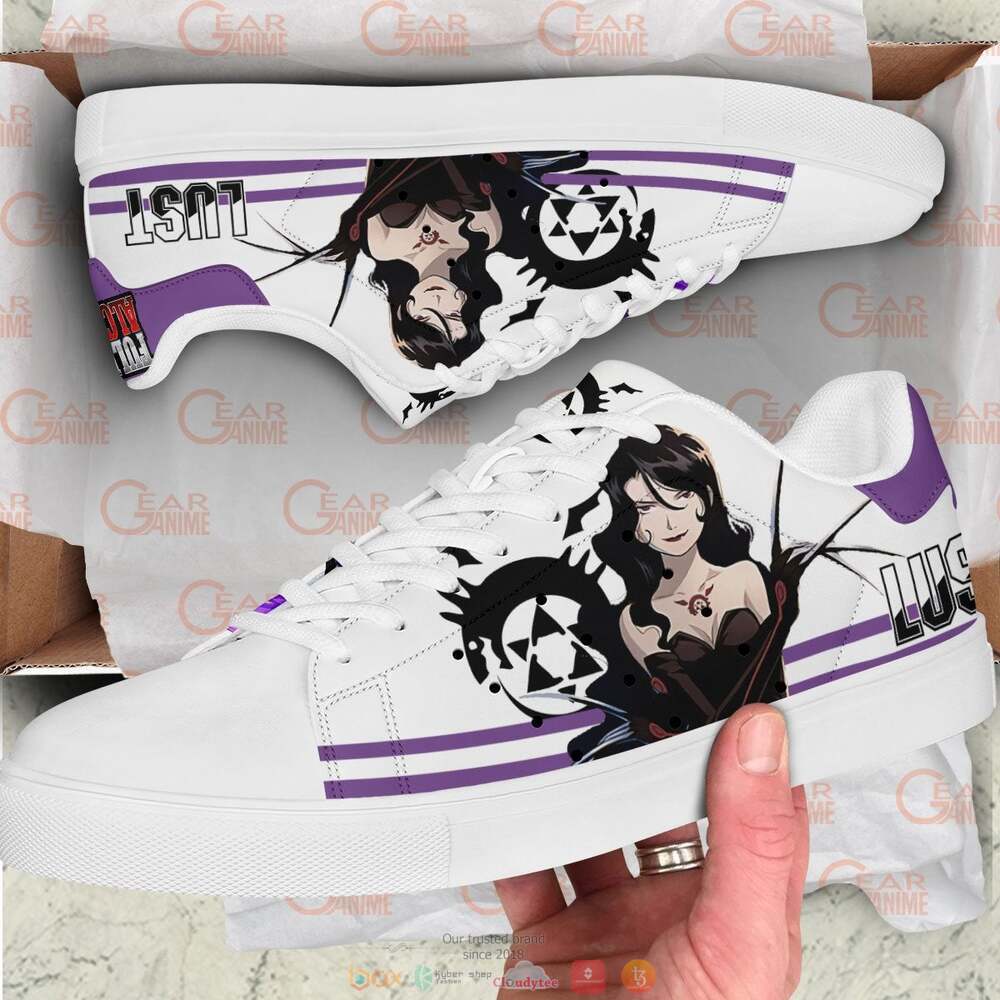 Anime_Fullmetal_Alchemist_Lust_Skate_Stan_Smith_Shoes_1