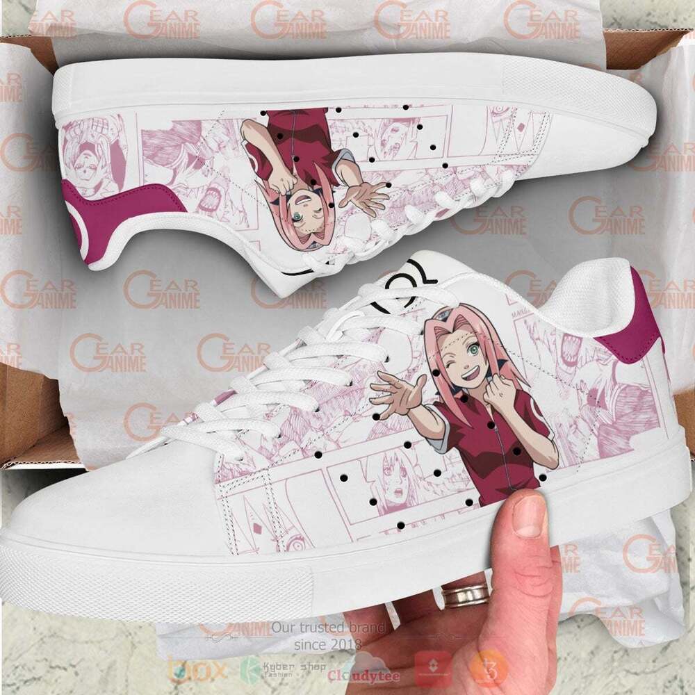 Anime_Naruto_Sakura_Haruno_Skate_Shoes_1