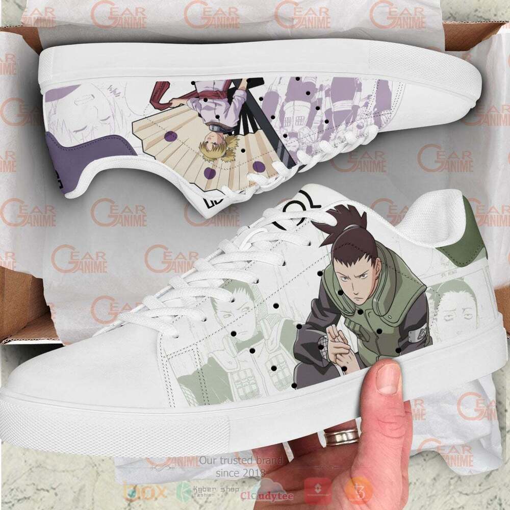Anime_Naruto_Shikamaru_Nara_and_Temari_Skate_Shoes_1