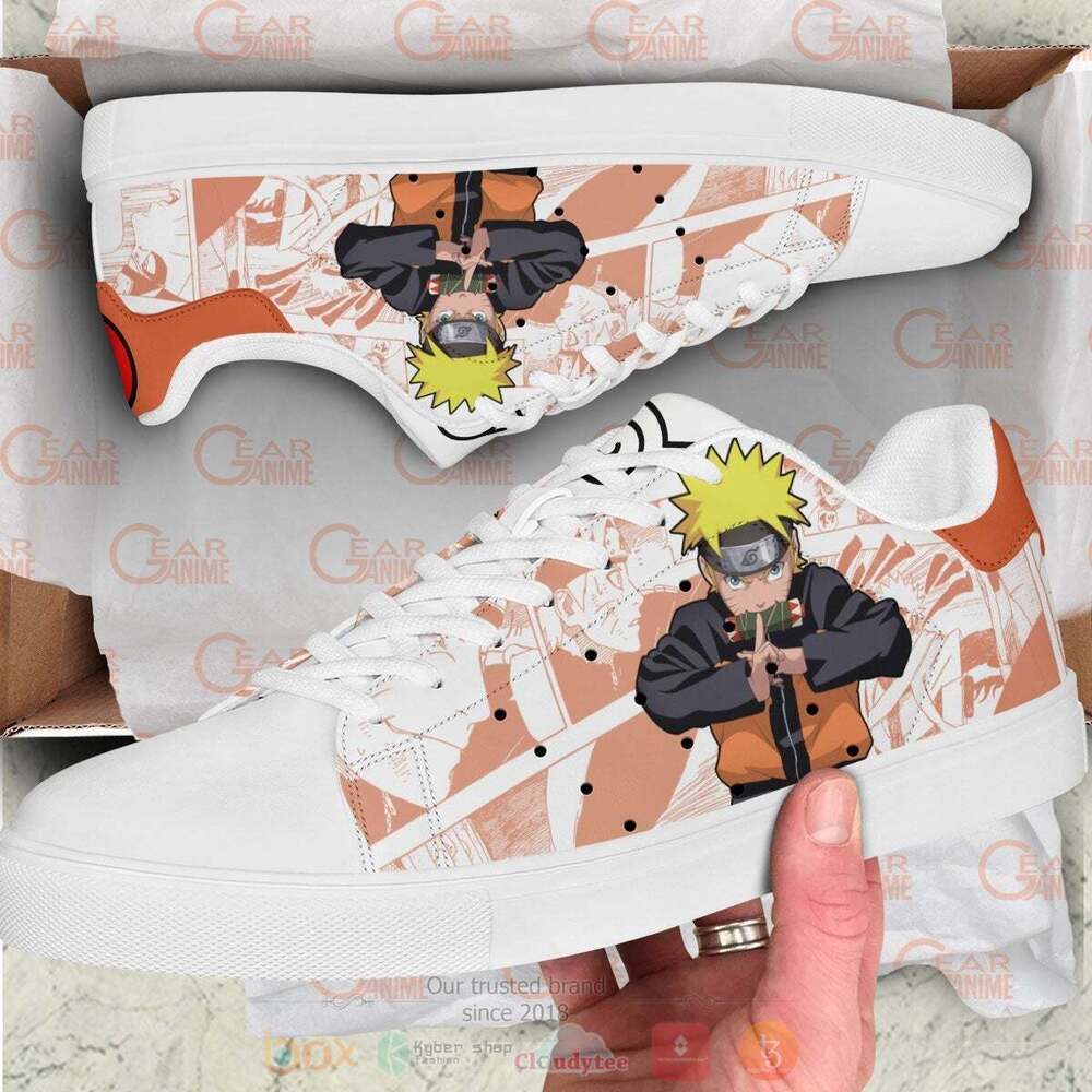 Anime_Naruto_Uzumaki_White_Skate_Shoes_1