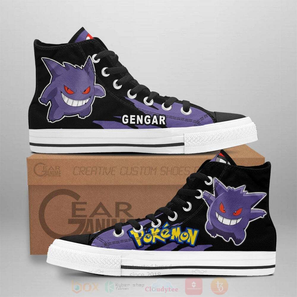 Anime_Pokemon_Gengar_High_Top_Canvas_Shoes