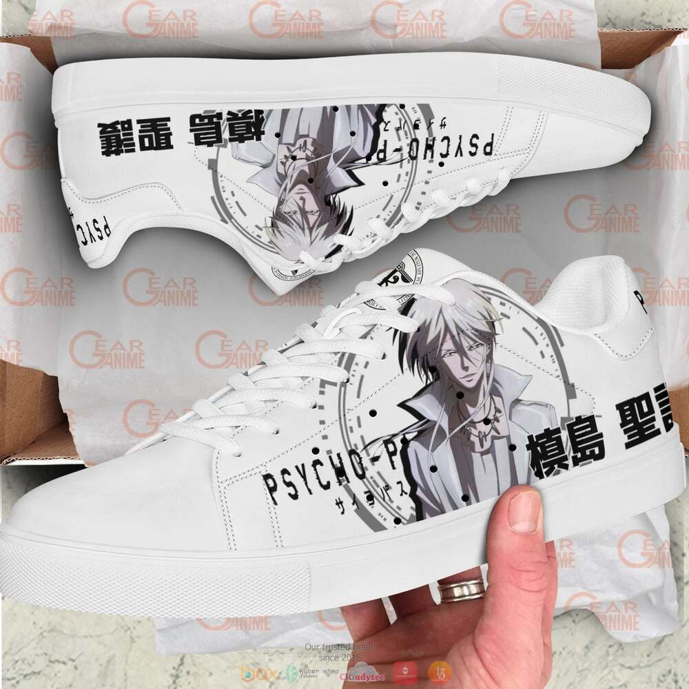 Anime_Psycho-Pass_Shogo_Makishima_Skate_Stan_Smith_Shoes_1