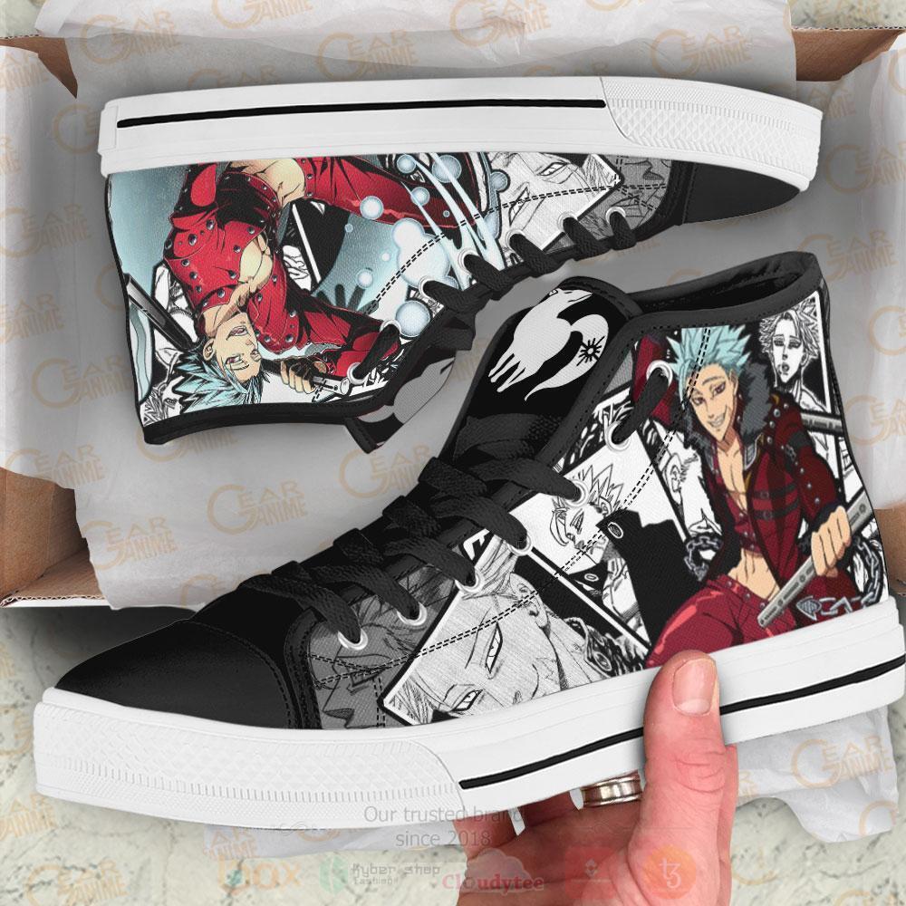 Anime_Seven_Deadly_Sins_Fox_Sin_of_Greed_Ban_High_Top_Canvas_Shoes_1