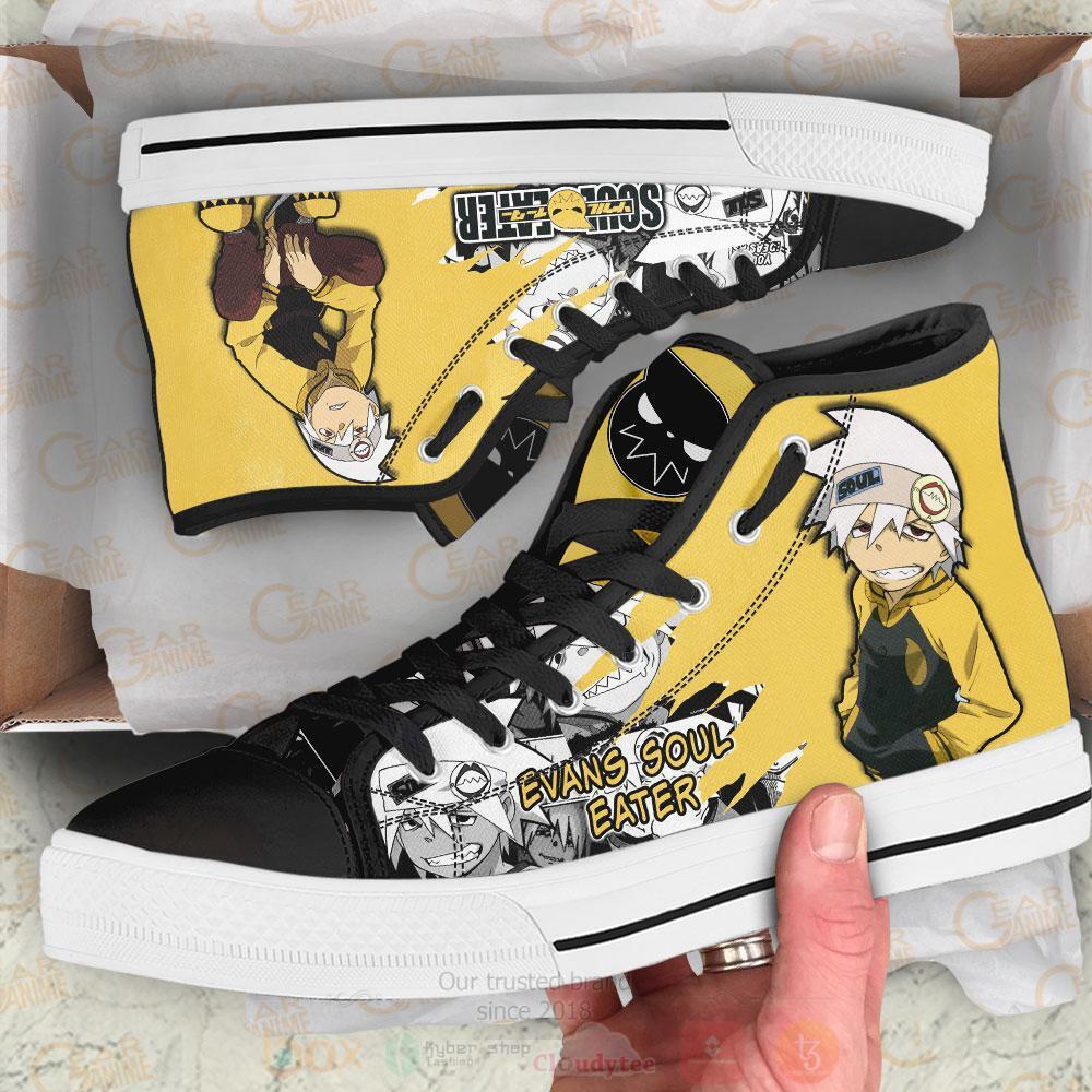 Anime_Soul_Eater_Evans_High_Top_Canvas_Shoes_1