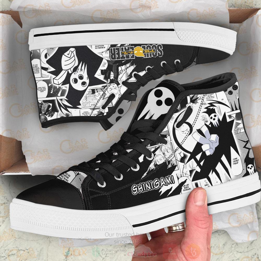 Anime_Soul_Eater_Shinigami_High_Top_Canvas_Shoes_1