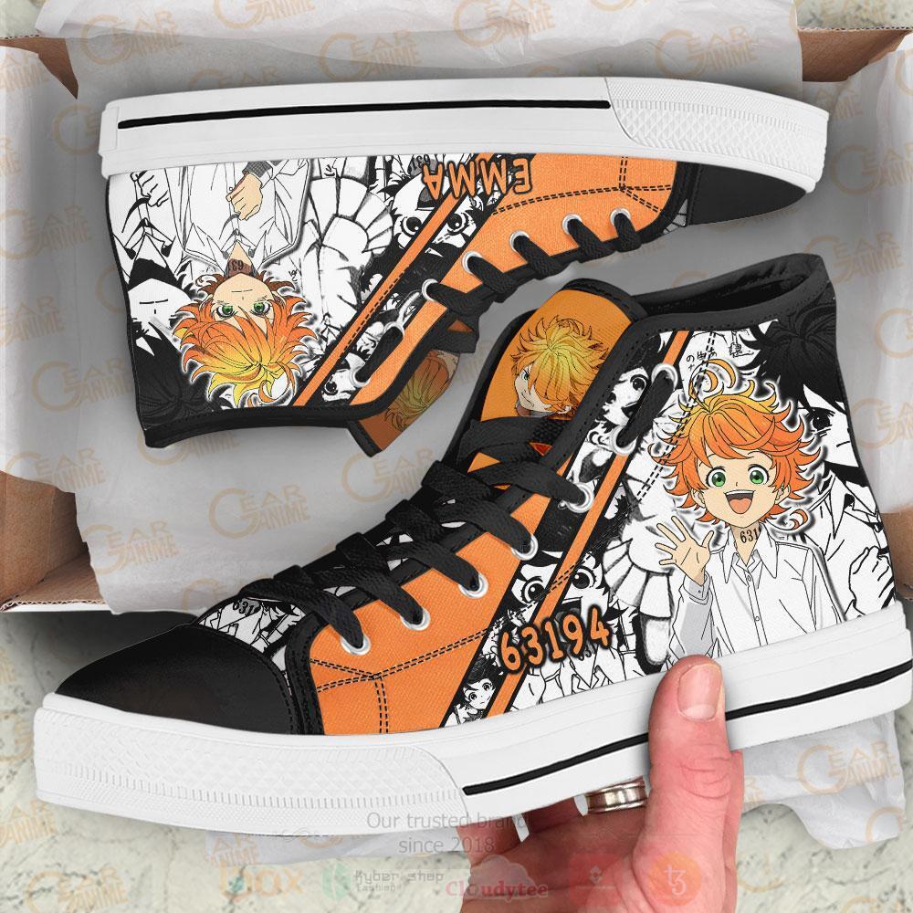 Anime_The_Promised_Neverland_Emma_High_Top_Canvas_Shoes_1