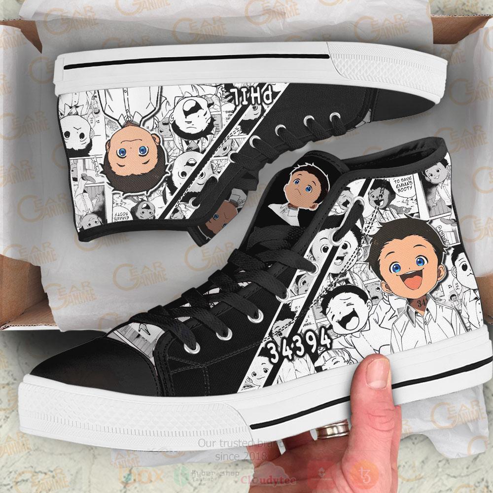 Anime_The_Promised_Neverland_Phil_High_Top_Canvas_Shoes_1
