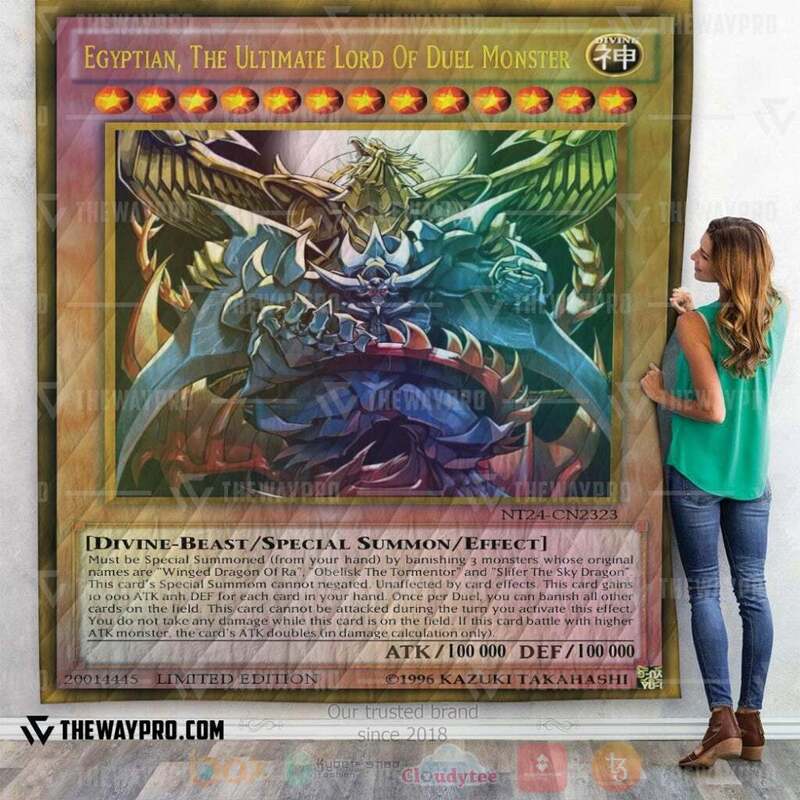 Anime_YGO_Egyptian_The_Ultimate_Lord_of_Duel_Monster_Custom_Quilt