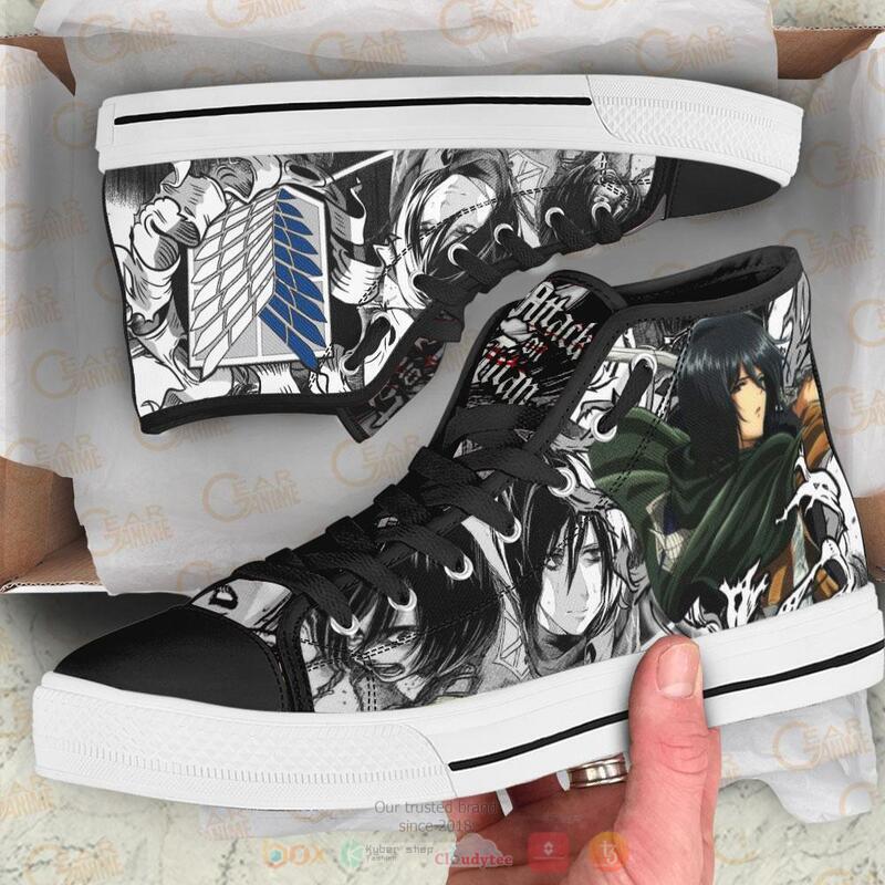 Attack_On_Titan_Mikasa_Ackerman_Canvas_High_Top_shoes_1