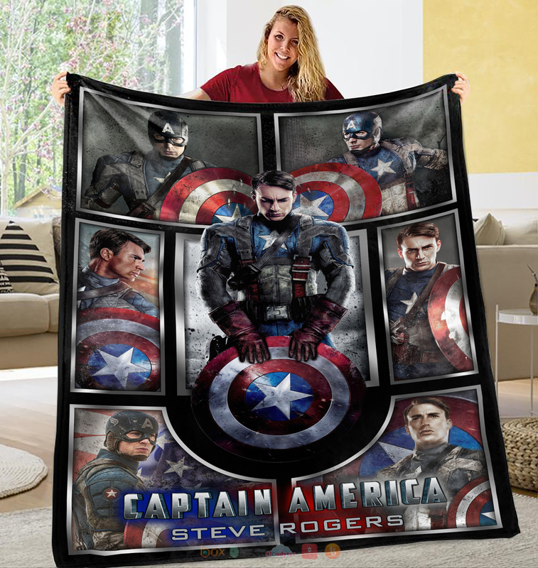 Avengers_Captain_America_Steve_Rogers_Blanket_1