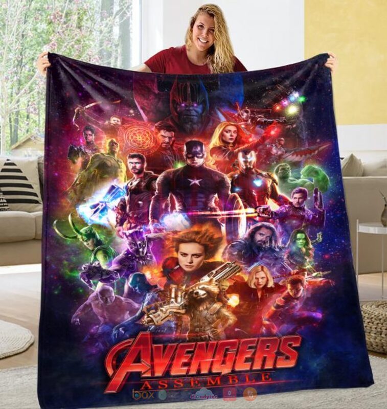 Avengers_EndGame_Avengers_Assemble_Blanket