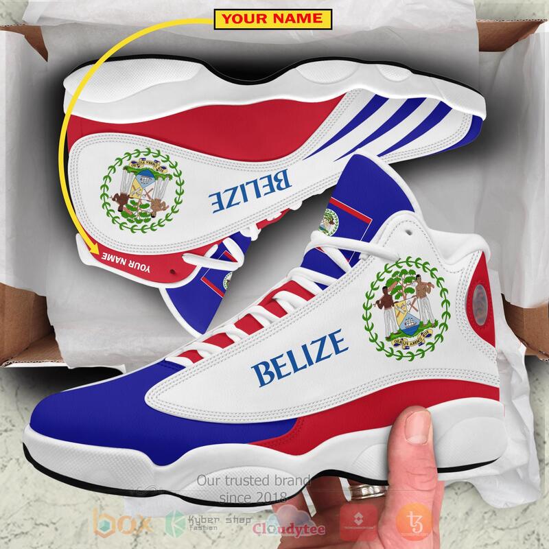 Belize_Personalized_Air_Jordan_13_Shoes