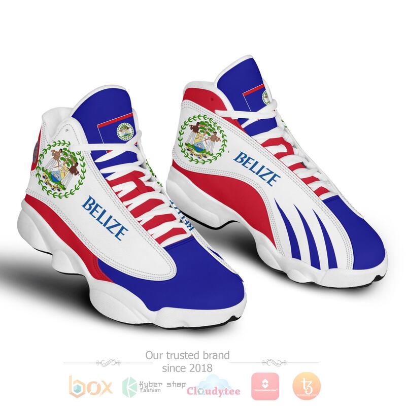 Belize_Personalized_Air_Jordan_13_Shoes_1