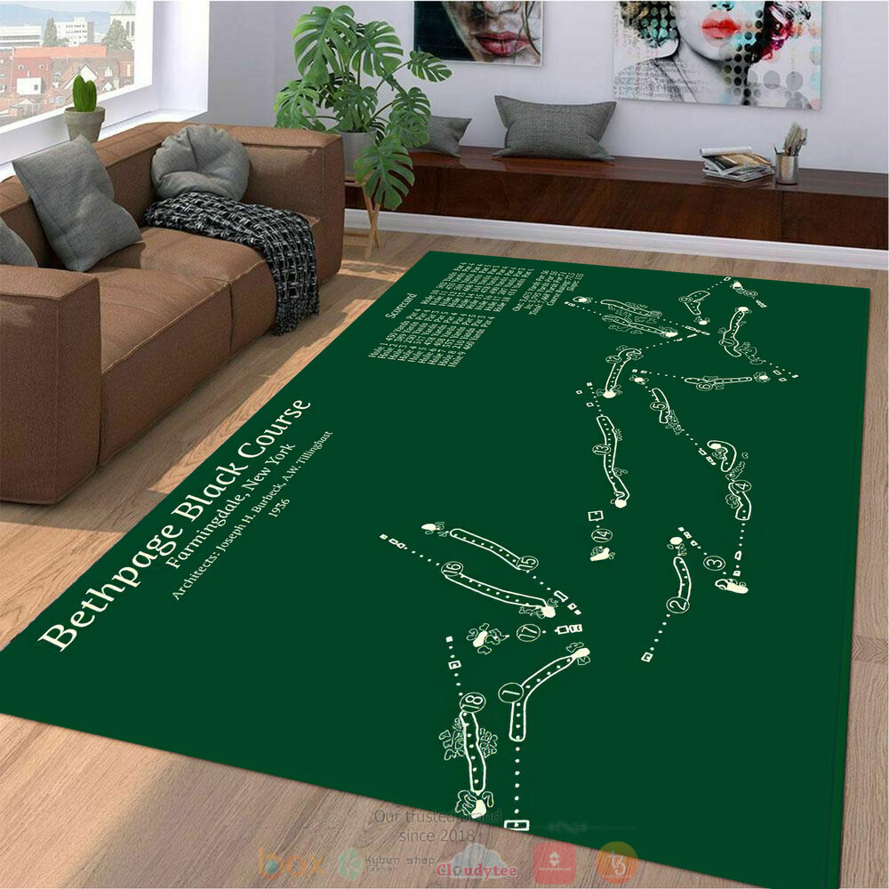 Bethpage_Black_Course_New_York_map_rug