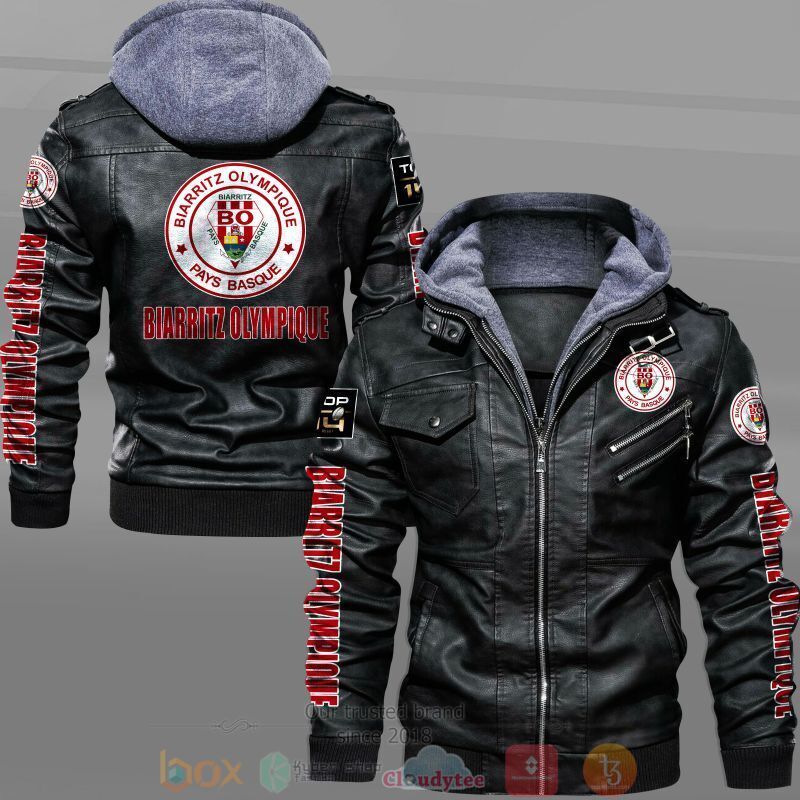 HOT Biarritz Olympique Pays Basque Leather Jacket 2D - Express your ...