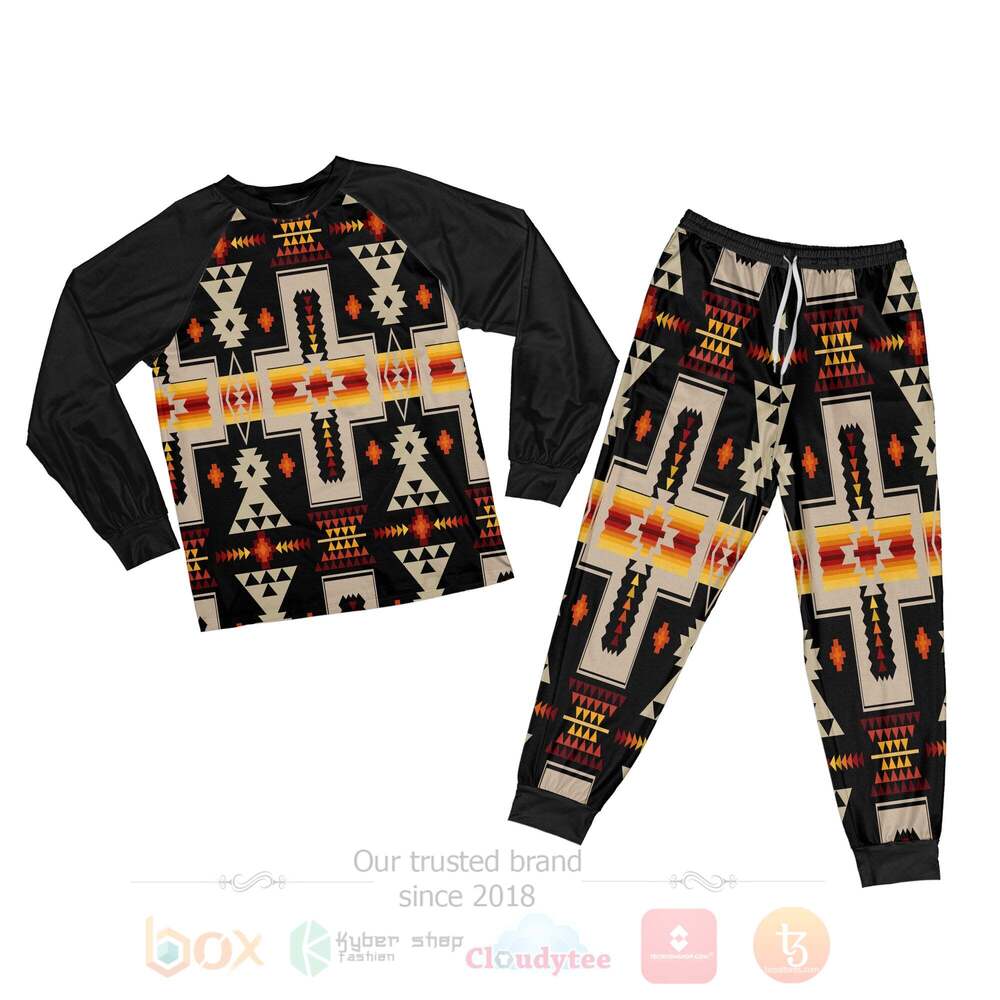 Black_Tribe_Design_Pajamas_Set