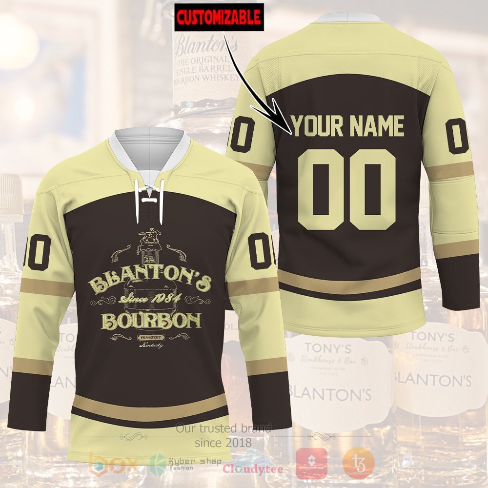 Blantons_Since_1984_Bourbon_Personalized_Hockey_Jersey