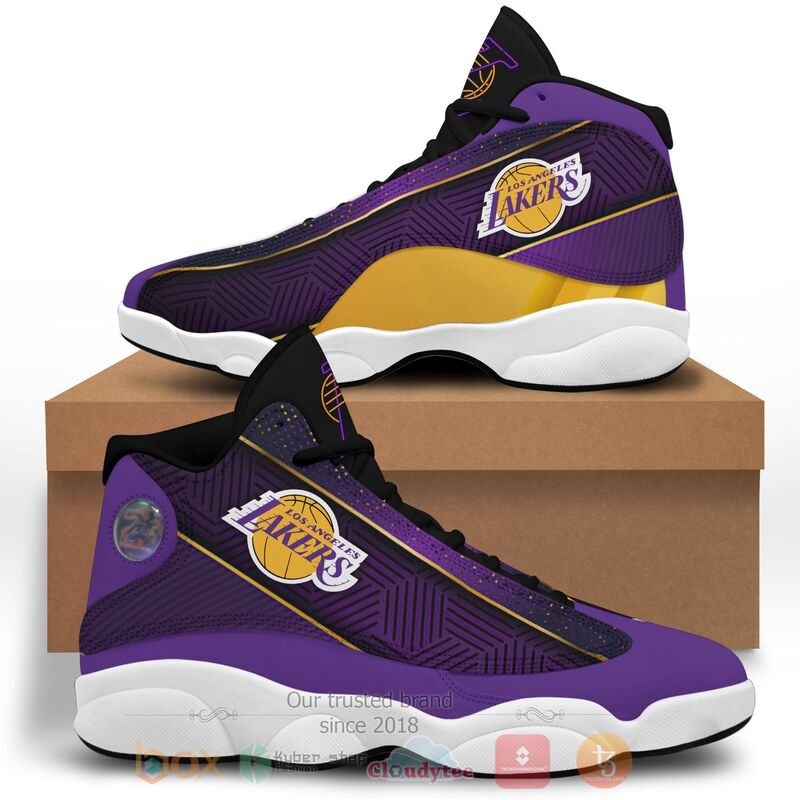 NBA_Los_Angeles_Lakers_Air_Jordan_13_Shoes