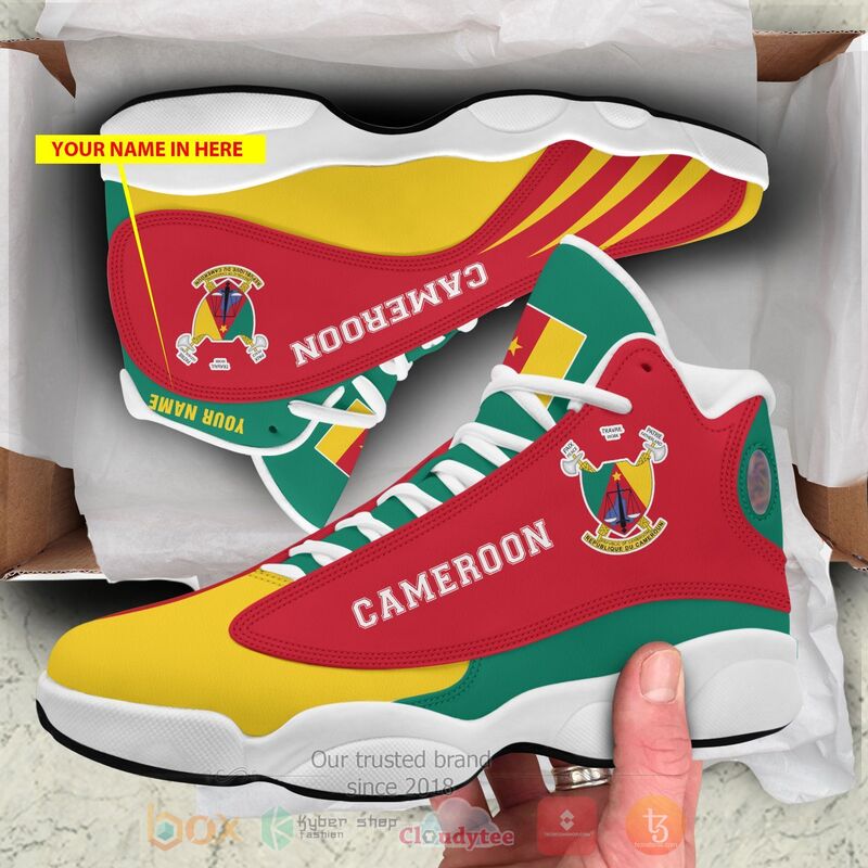 Cameroon_Personalized_Air_Jordan_13_Shoes