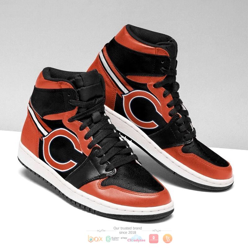 Chicago_Bears_Air_Jordan_High_Top_Shoes