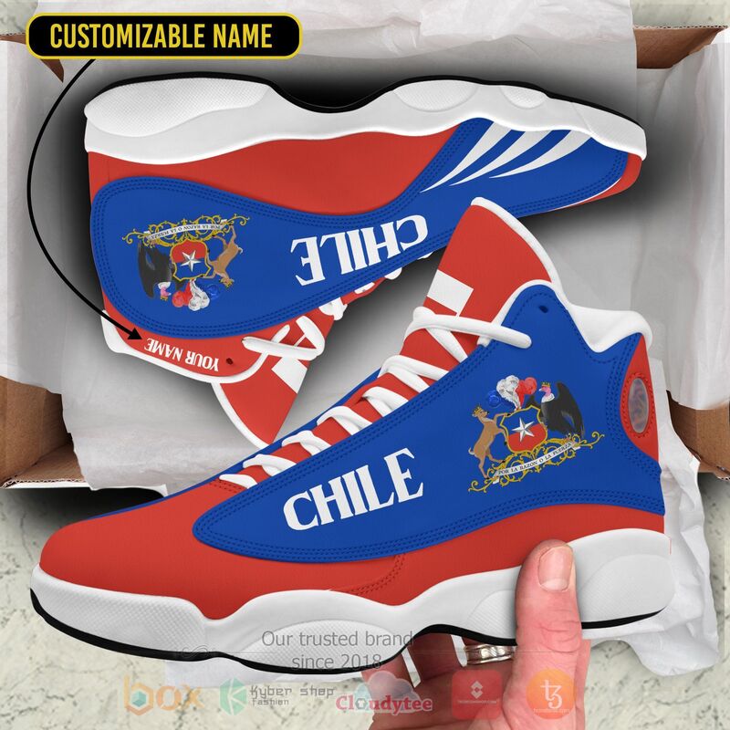 Chile_Personalized_Air_Jordan_13_Shoes
