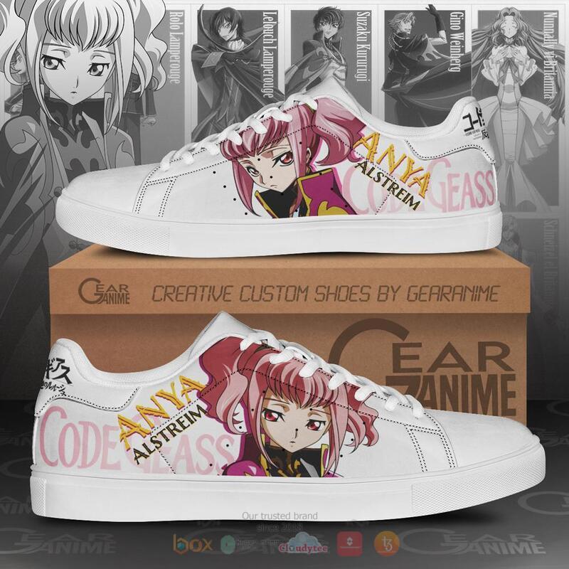 Code_Geass_Anya_Alstreim_Skate_Stan_Smith_Shoes