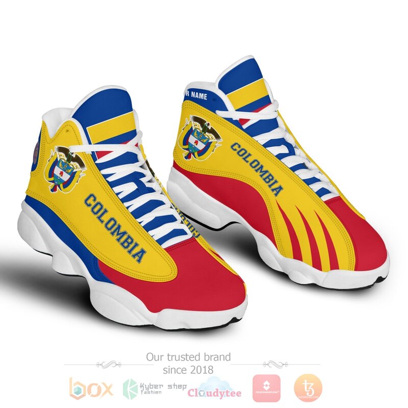 Colombia_Personalized_Air_Jordan_13_Shoes_1