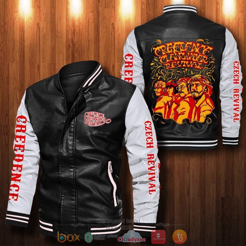 Creedence_Clearwater_Revival_Bomber_leather_jacket