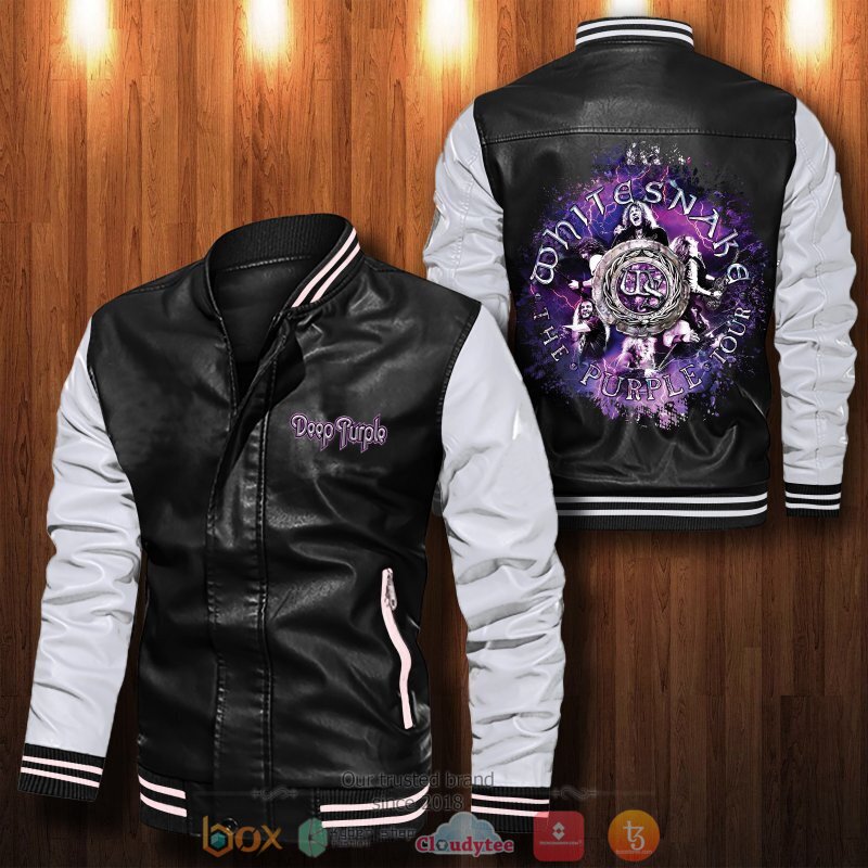 Deep_Purple_Bomber_leather_jacket