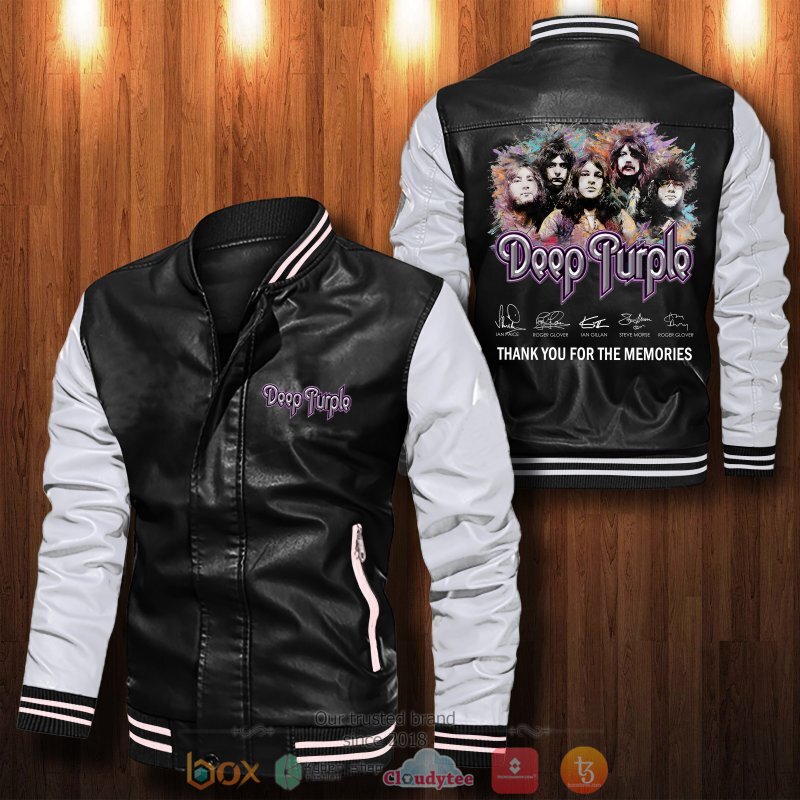 Deep_Purple_Thank_you_for_the_memories_Bomber_leather_jacket