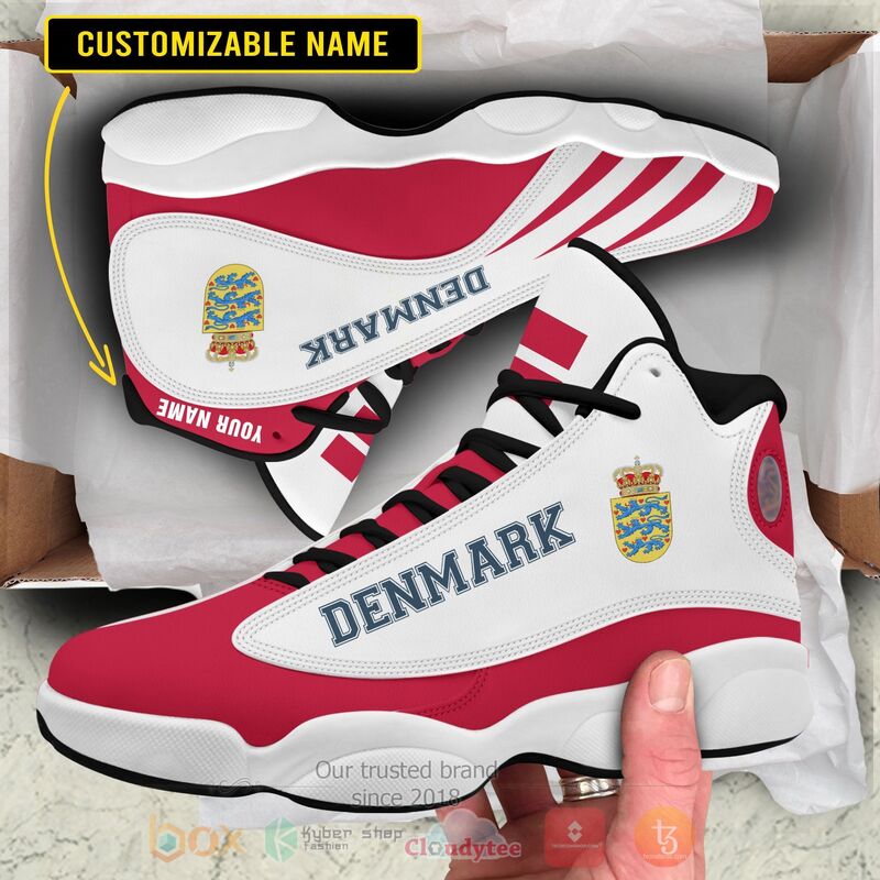 Denmark_Personalized_Air_Jordan_13_Shoes