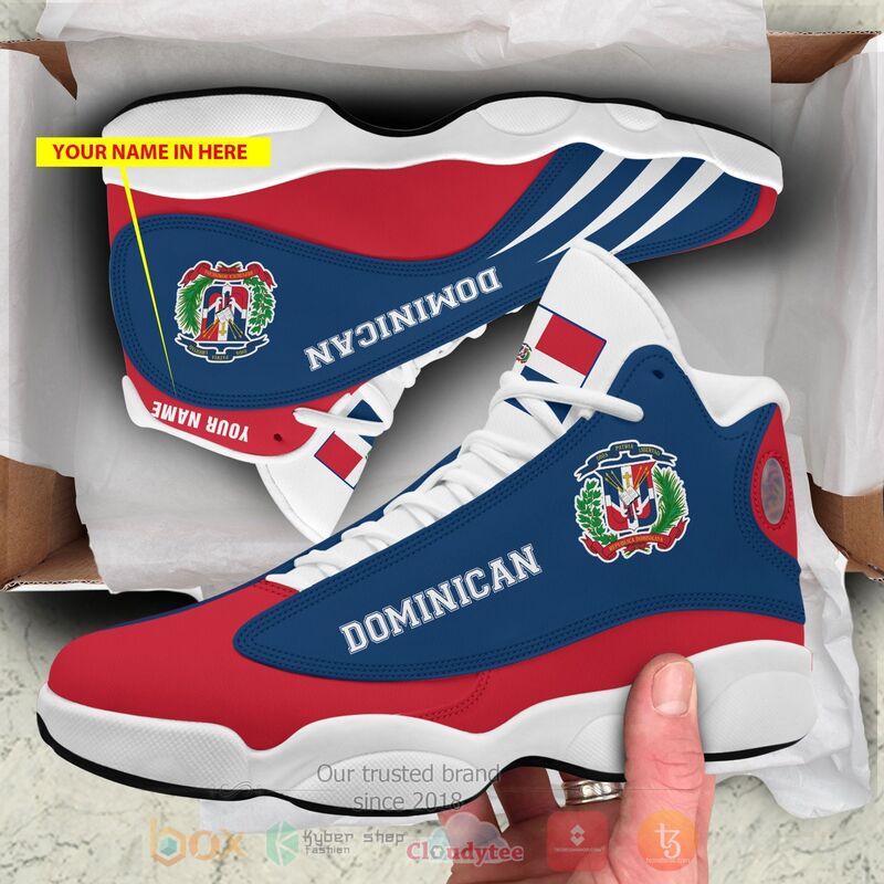 Dominica_Personalized_Air_Jordan_13_Shoes