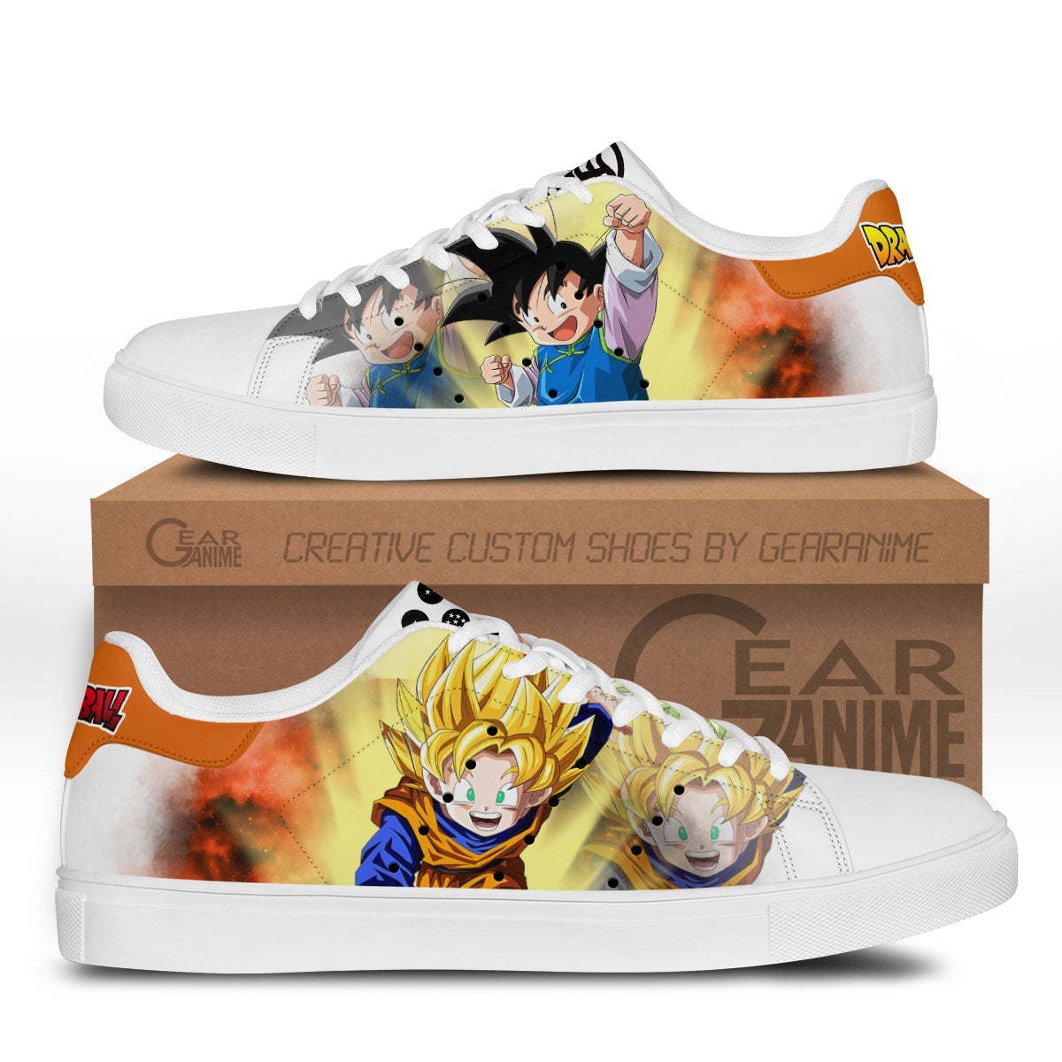 Dragon-Ball-Goten-Skate-Sneakers-Custom-Anime-Shoes-GearAnime