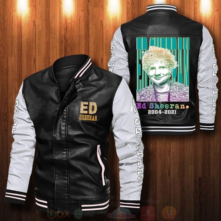 Ed_Sheeran_Bomber_Leather_Jacket