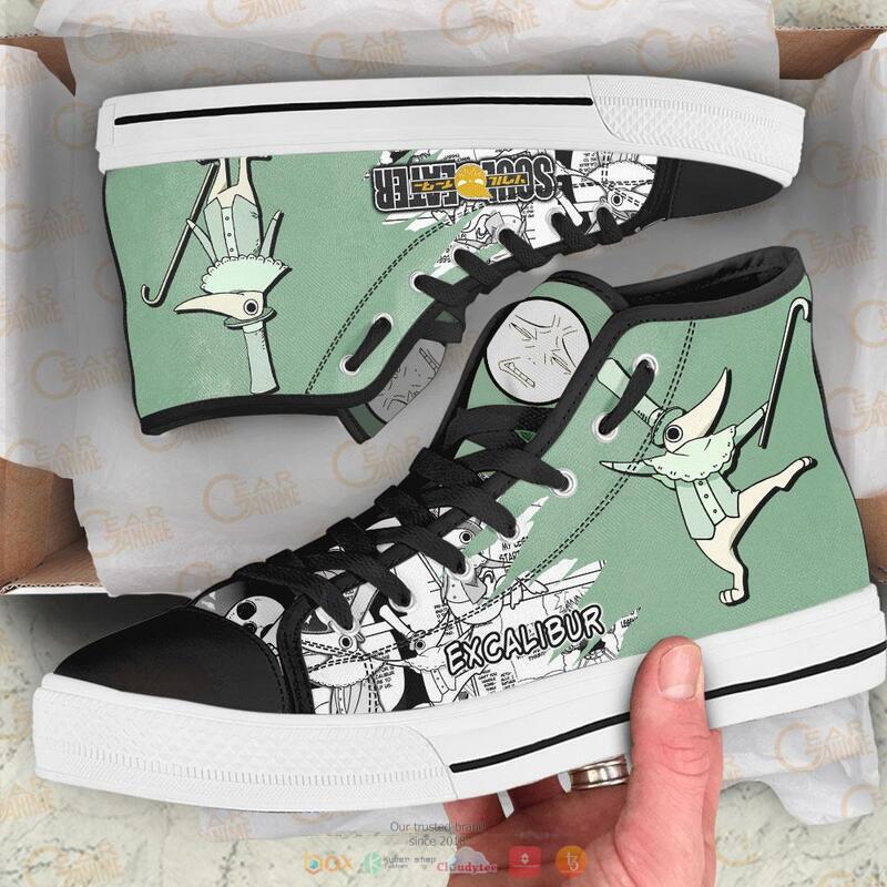 Excalibur_Academy_Anime_Soul_Eater_canvas_high_top_shoes_1