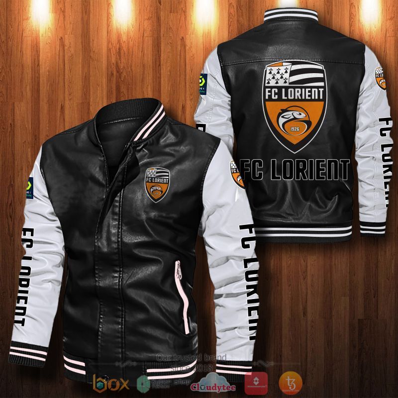 FC_Lorient_Bomber_leather_jacket