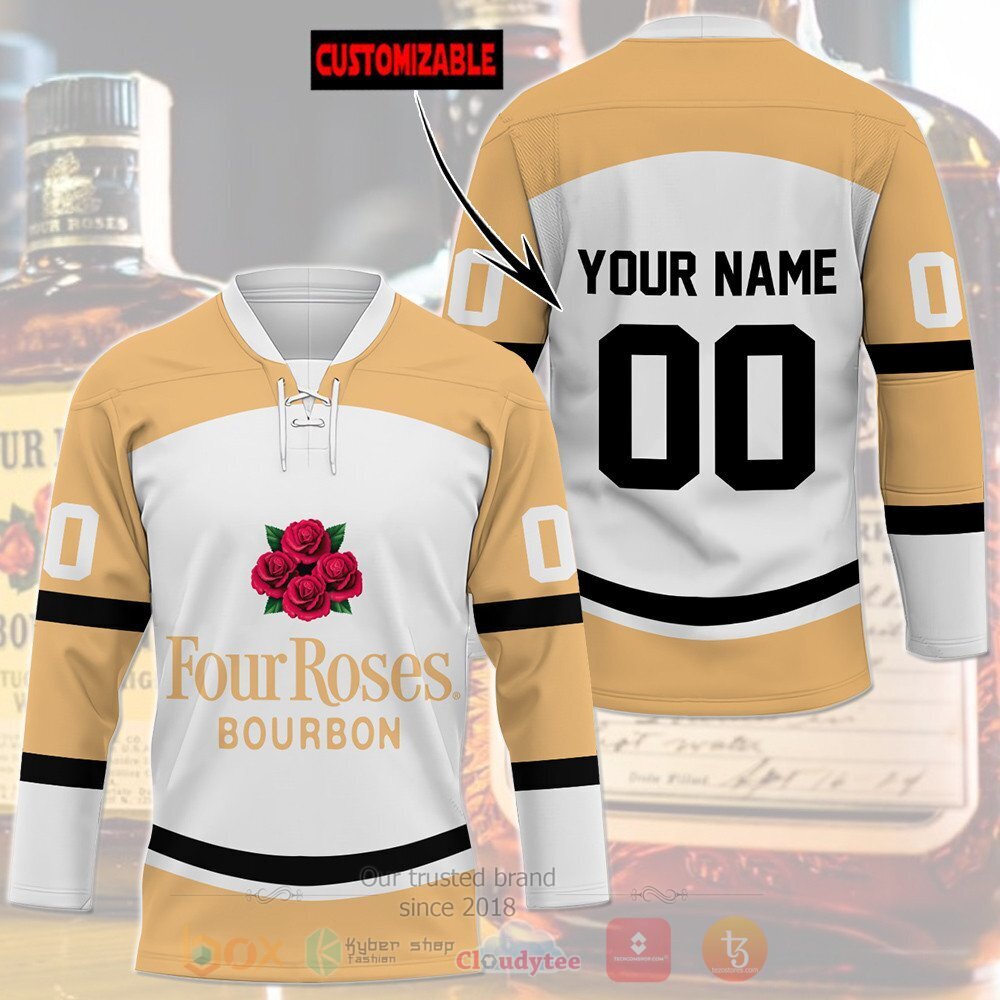 Four_Roses_Bourbon_Personalized_Hockey_Jersey