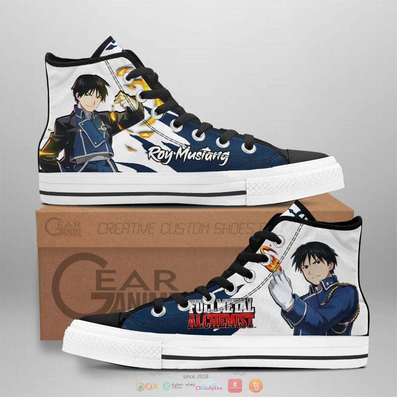 Fullmetal_Alchemist_Roy_Mustang_canvas_high_top_shoes