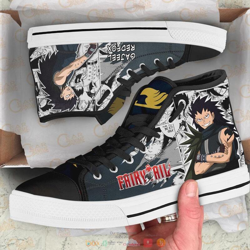 Gajeel_Redfox_Anime_Fairy_Tail_canvas_high_top_shoes_1
