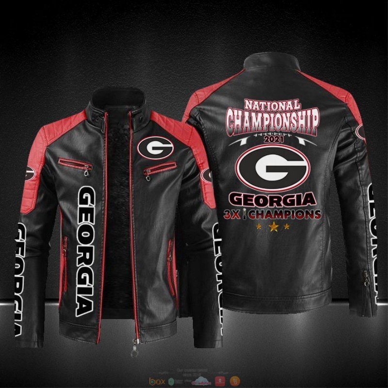 Georgia_3X_Champion_National_Championship_2021_block_leather_jacket