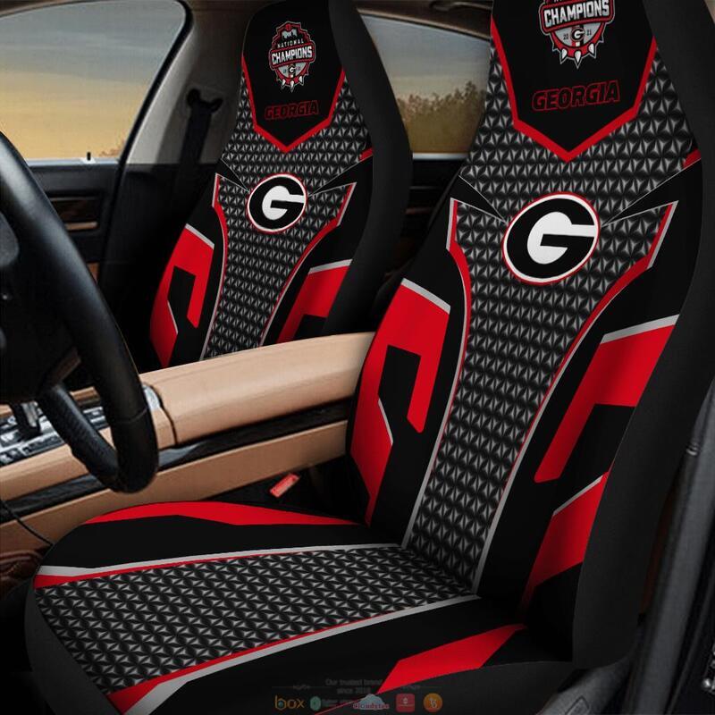 Georgia_football_National_Champions_red_black_car_seat_cover